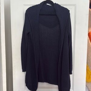 Women's Navy Sweater Cardigan